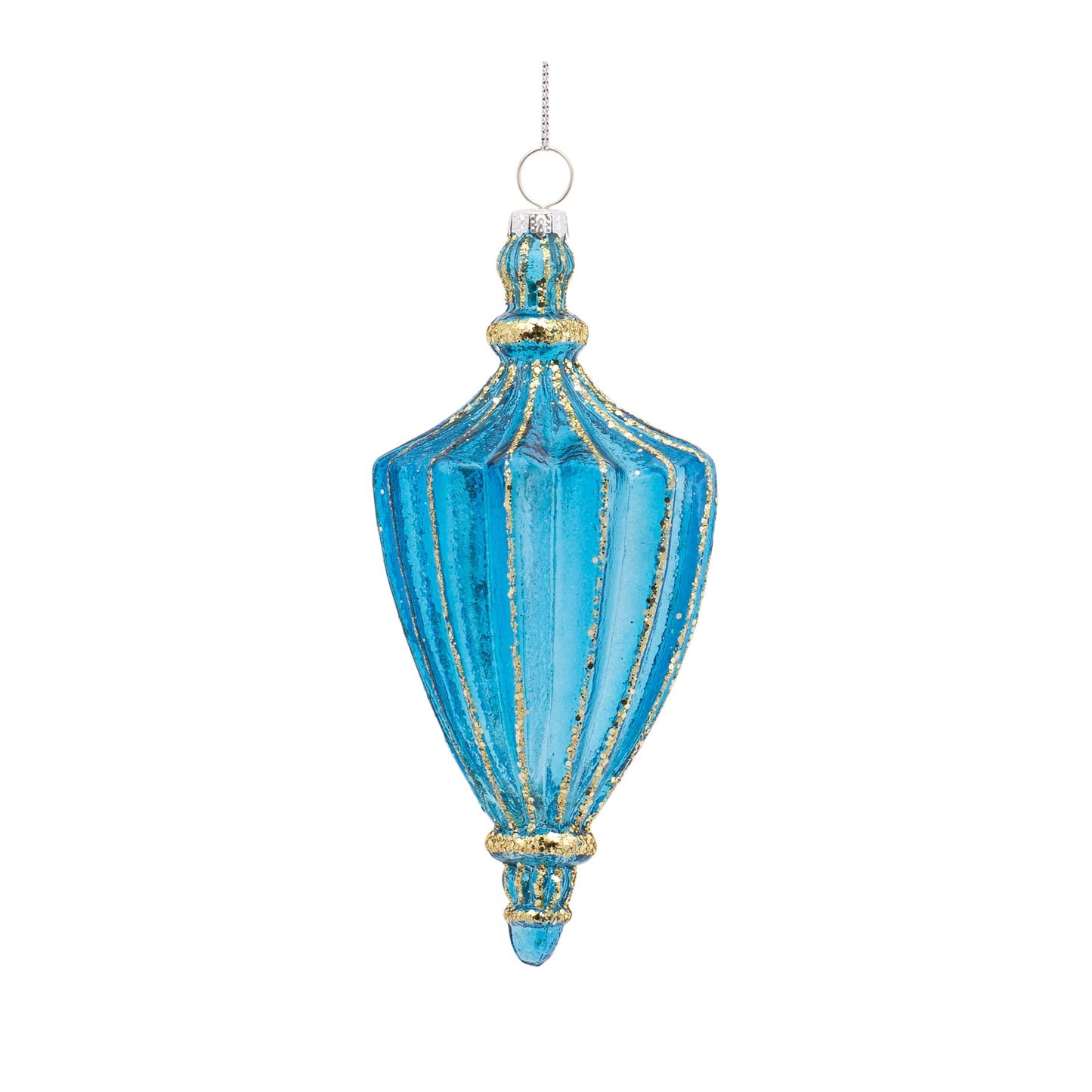 Ornament (Set Of 6) 6"H, 6.75"H Glass
