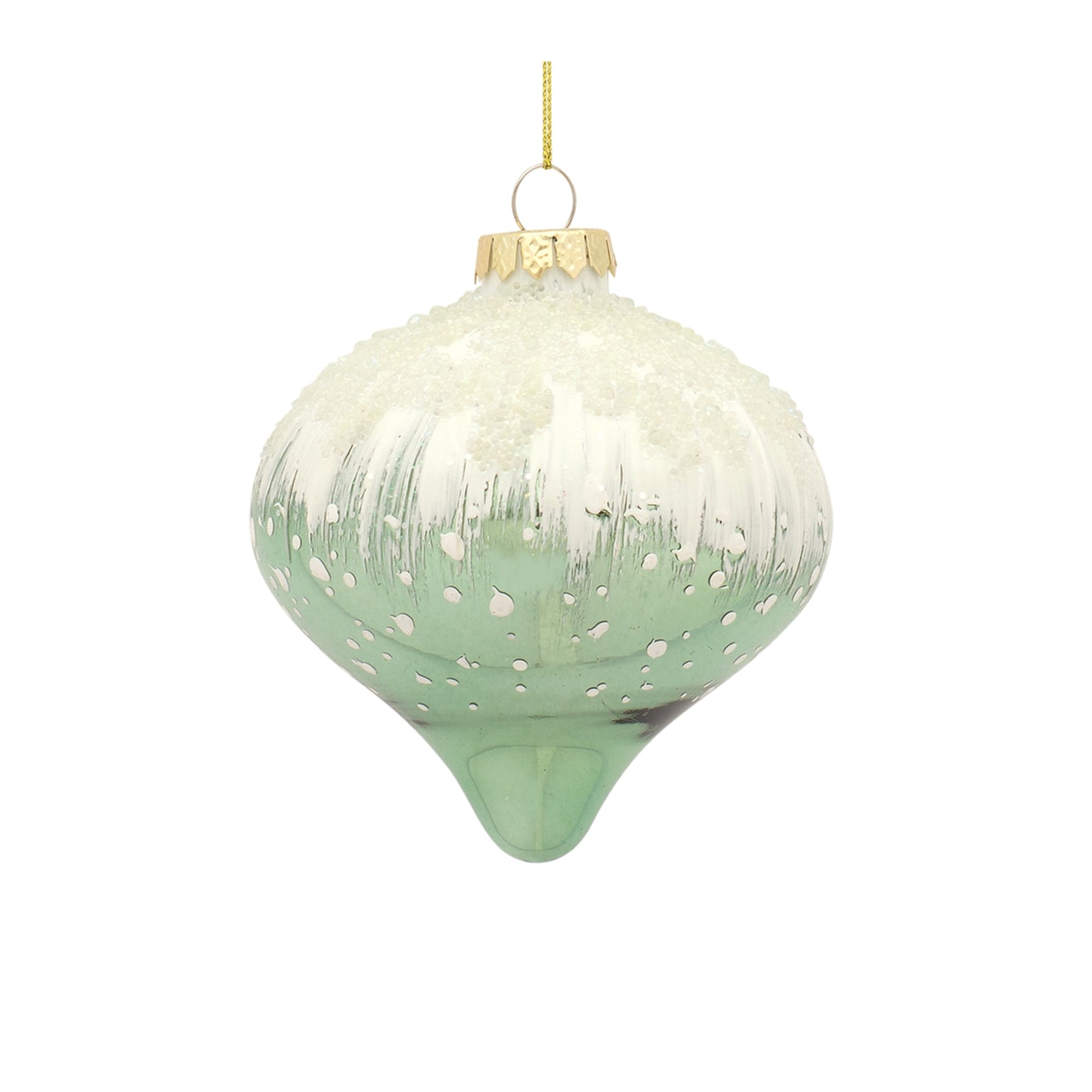 Ornament (Set Of 6) 5"H, 5"H, 5.25"H Glass