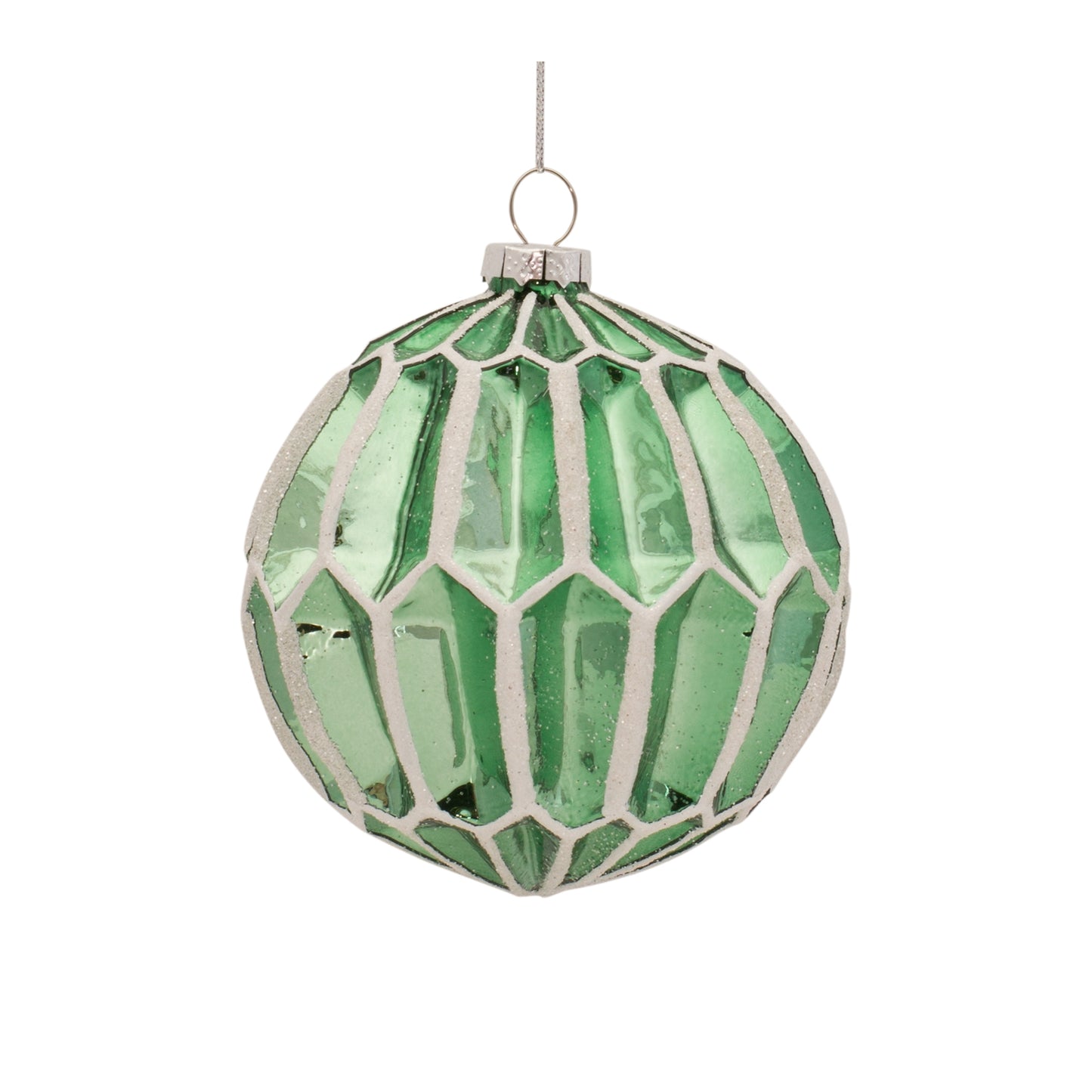 Ornament (Set Of 6) 4.5"H, 6"H Glass