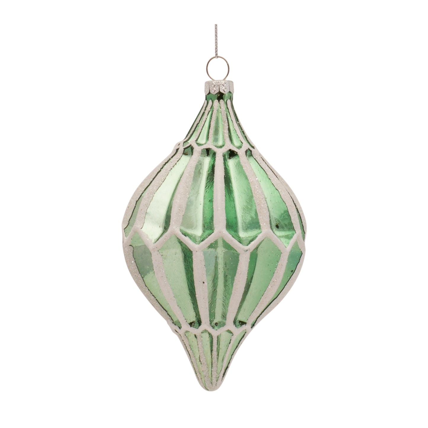 Ornament (Set Of 6) 4.5"H, 6"H Glass
