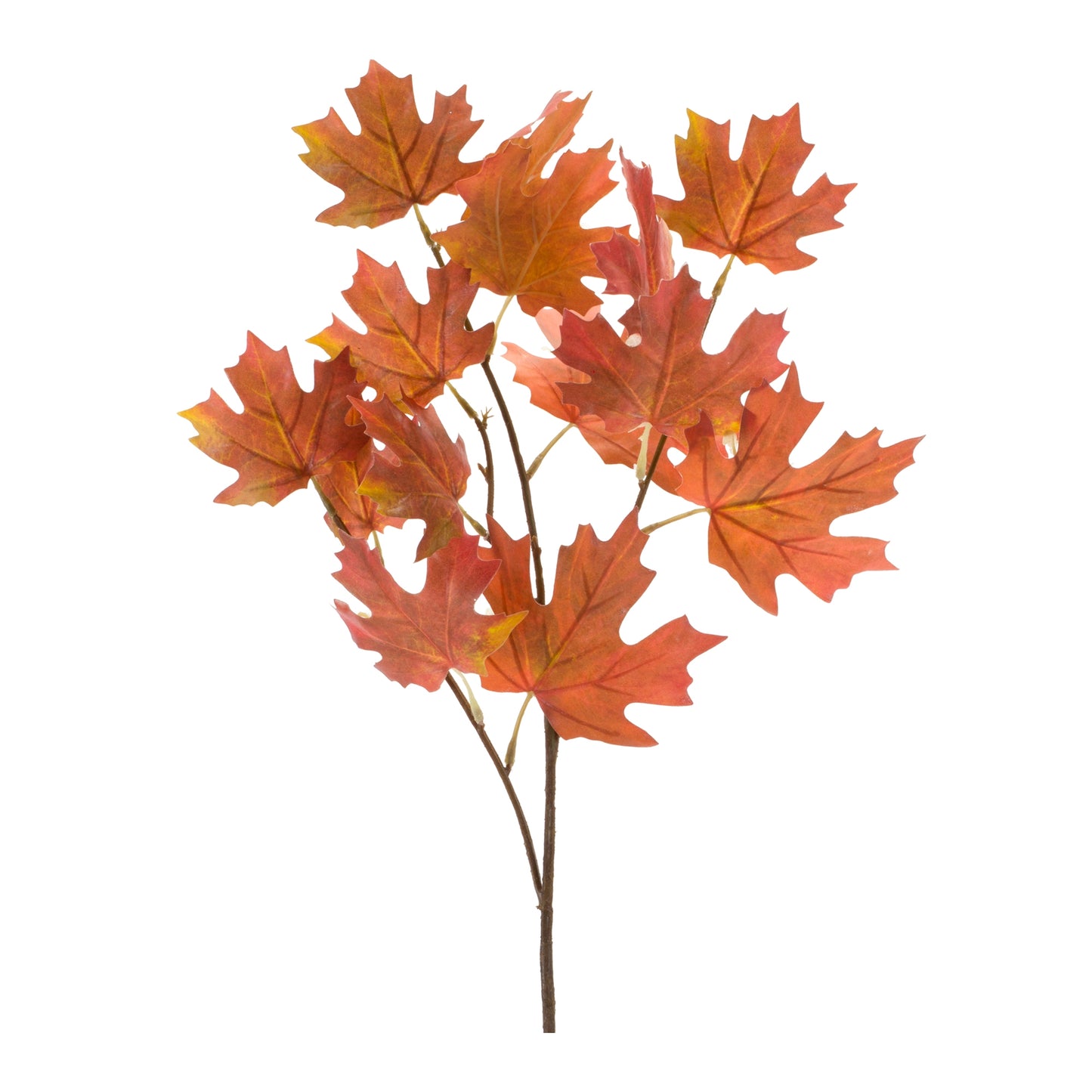 Maple Leaf Spray (Set Of 6) 28"H Polyester/Plastic