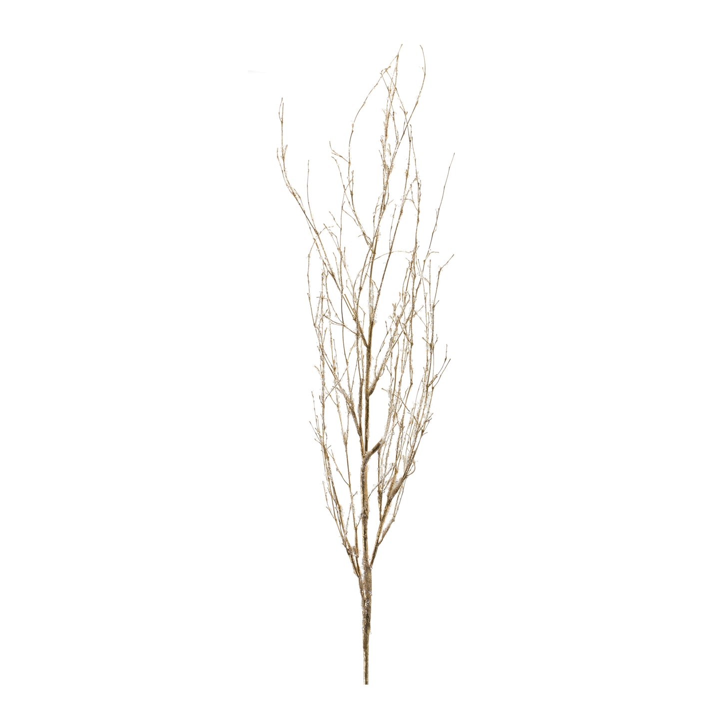 Glitter Branch (Set Of 6) 48"H Bamboo/Plastic, Silver, Gold