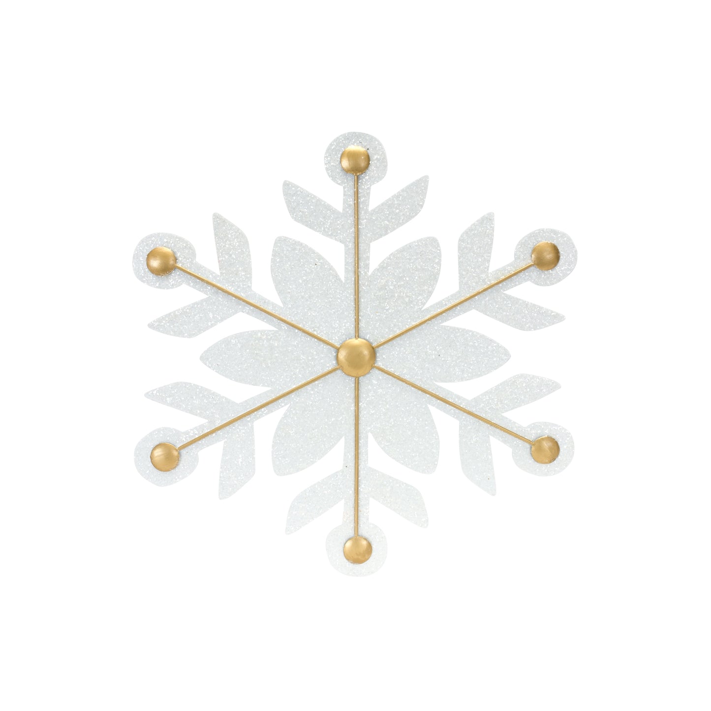 Snowflake (Set Of 12) 15.5"H, 22"H Iron