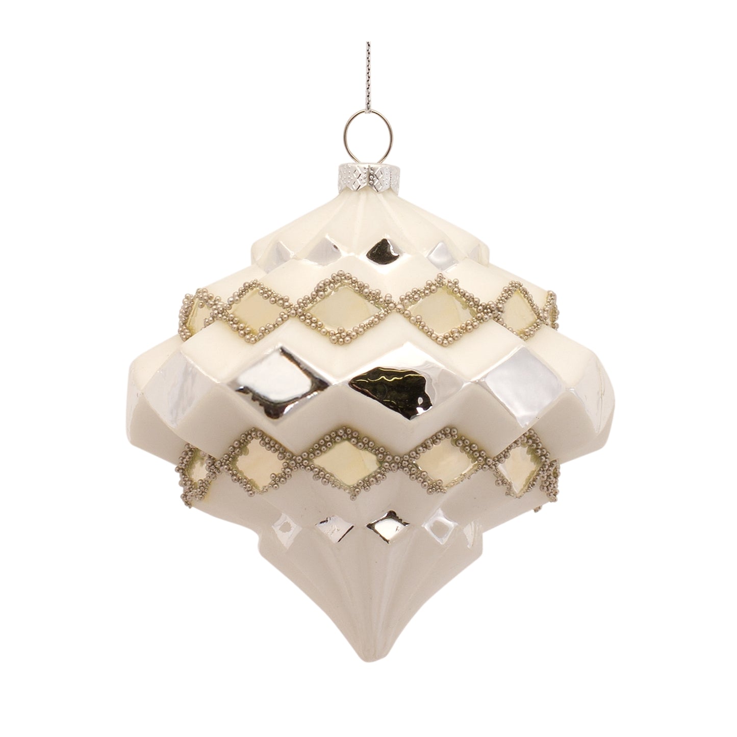 Ornament (Set Of 6) 4.5"H, 4.5"H Glass