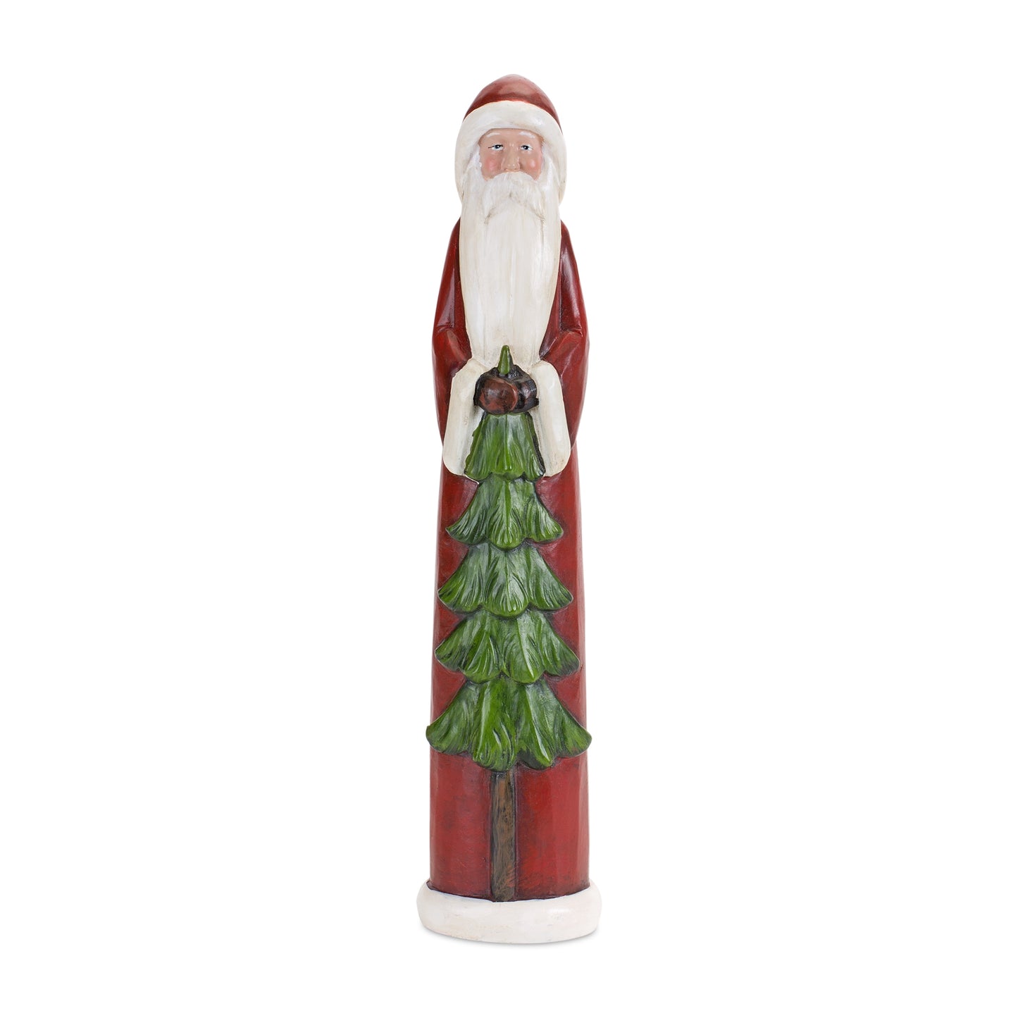 Santa (Set Of 2) 11.5"H Resin