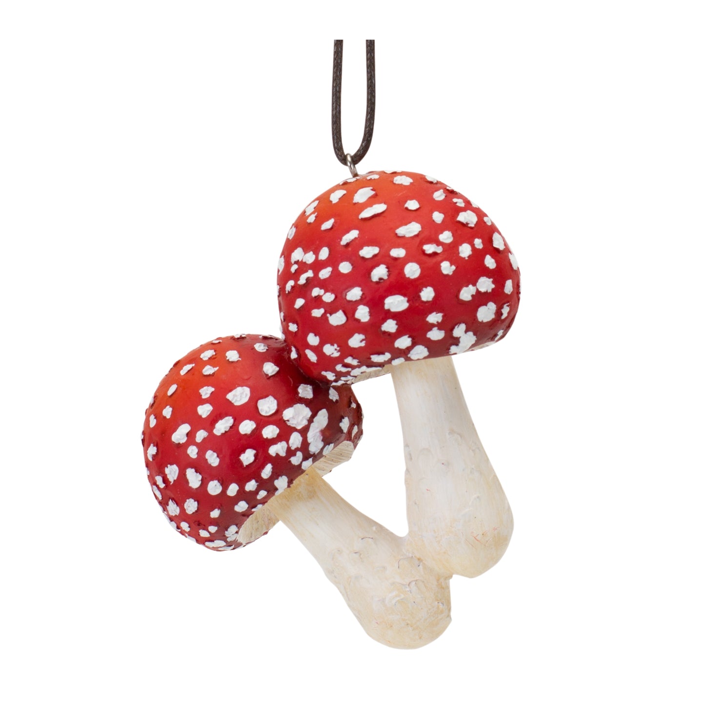 Mushroom Ornament (Set Of 6) 3.25"H, 4"H Resin