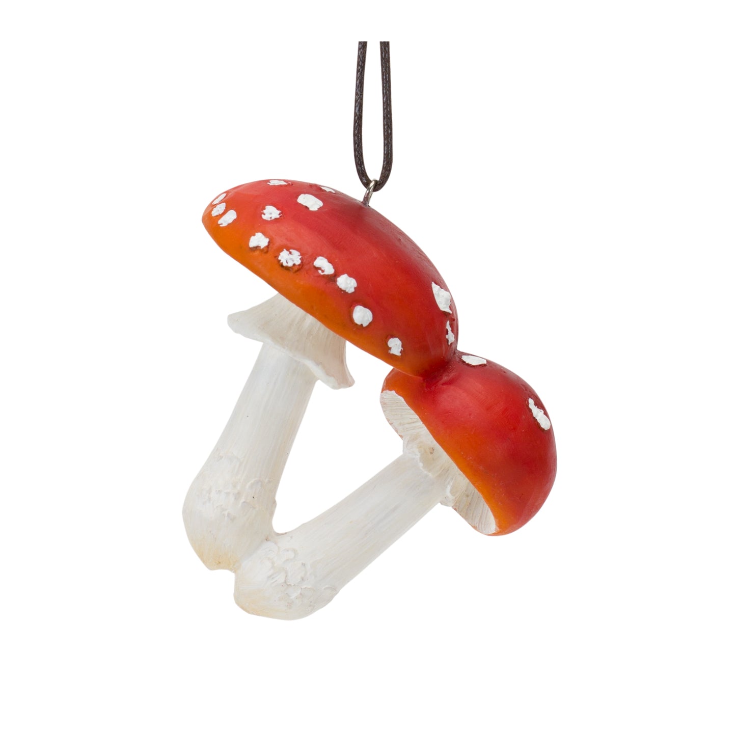 Mushroom Ornament (Set Of 6) 3.25"H, 4"H Resin