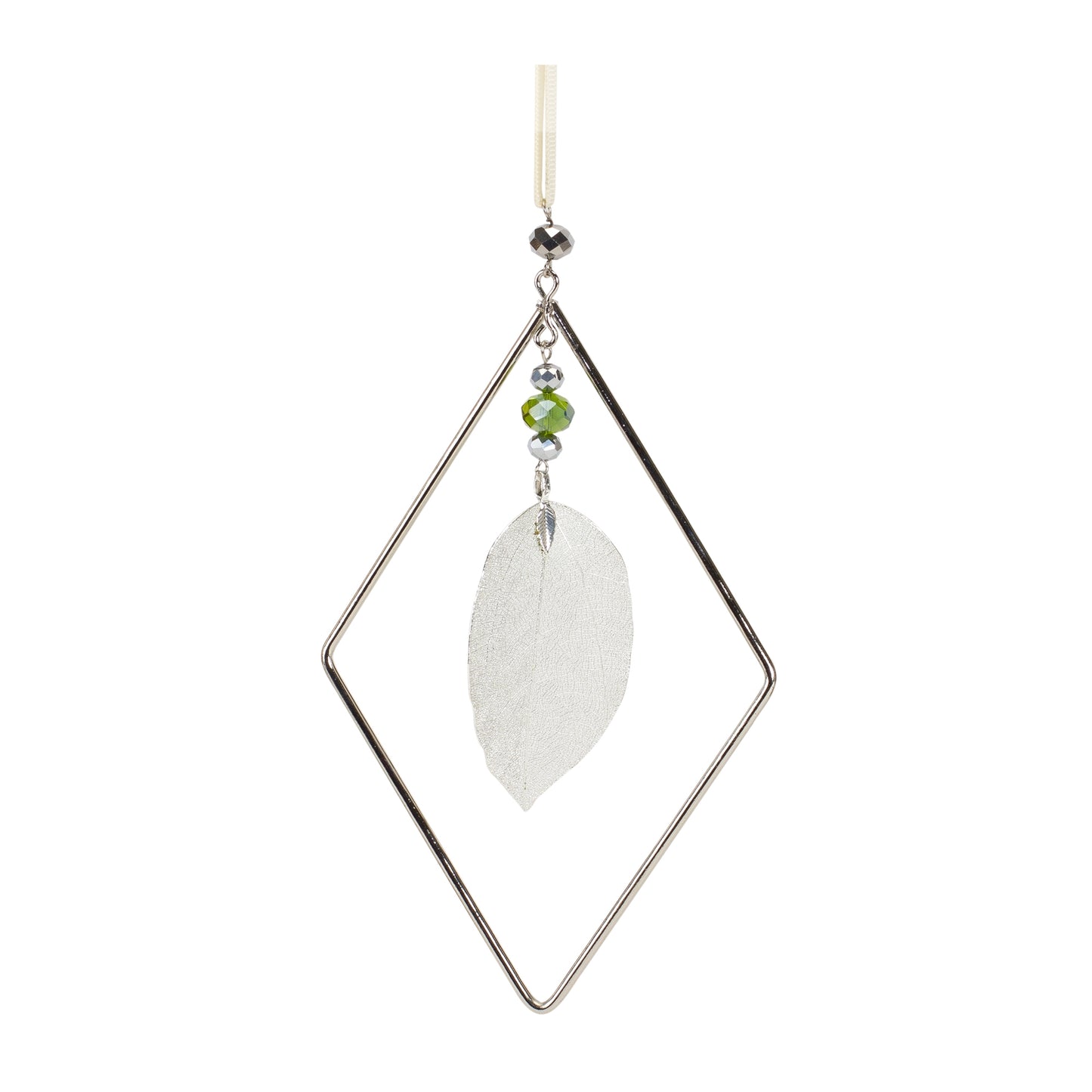 Leaf Ornament (Set Of 12) 5"H, 7"H Iron