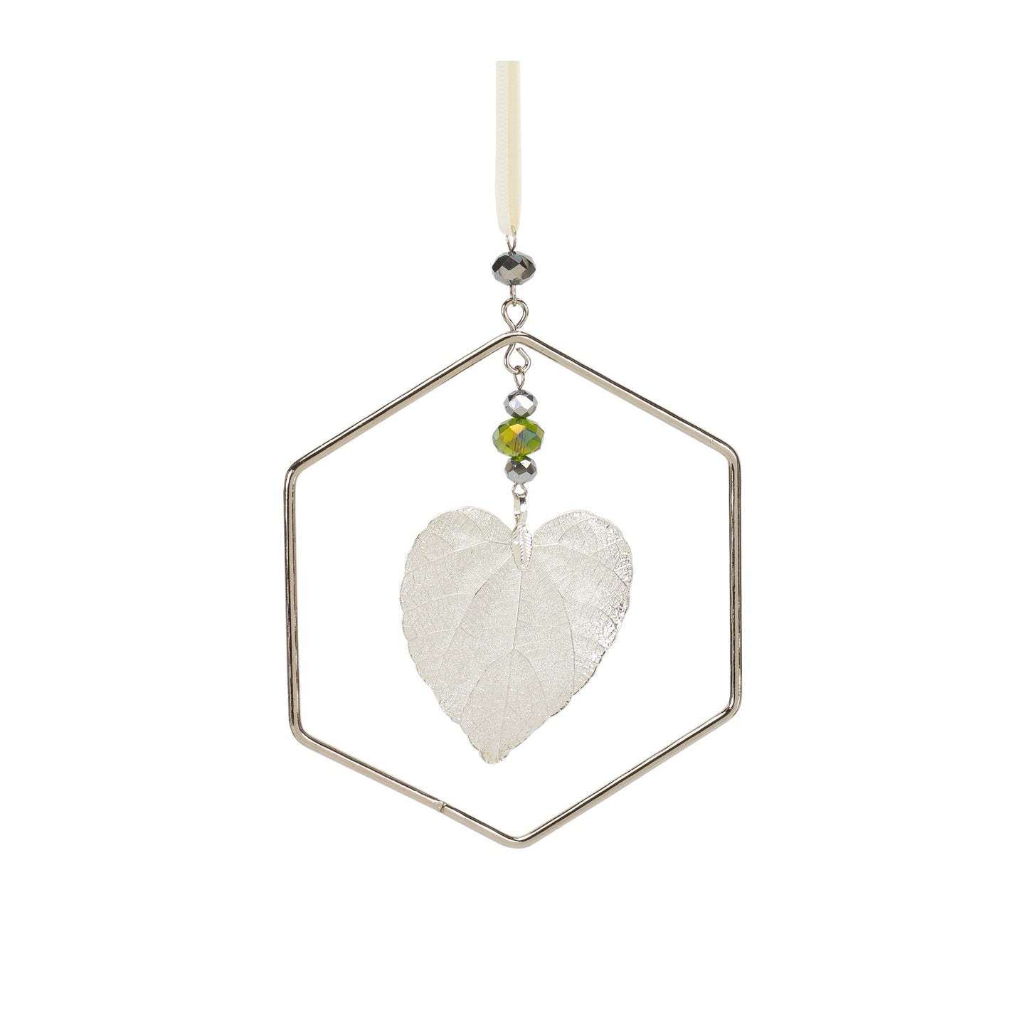 Leaf Ornament (Set Of 12) 5"H, 7"H Iron