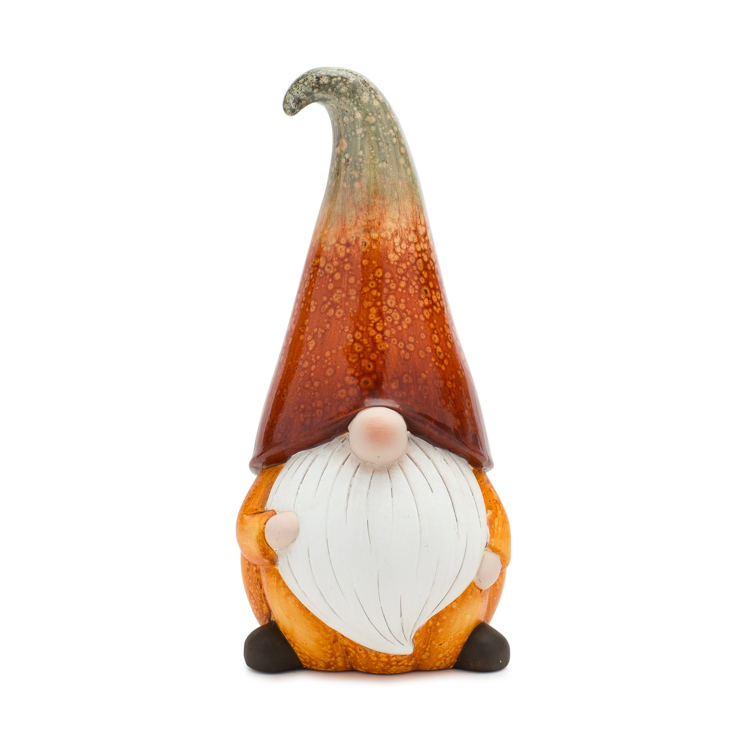 Pumpkin Gnome (Set Of 2) 11.5"H Terra Cotta