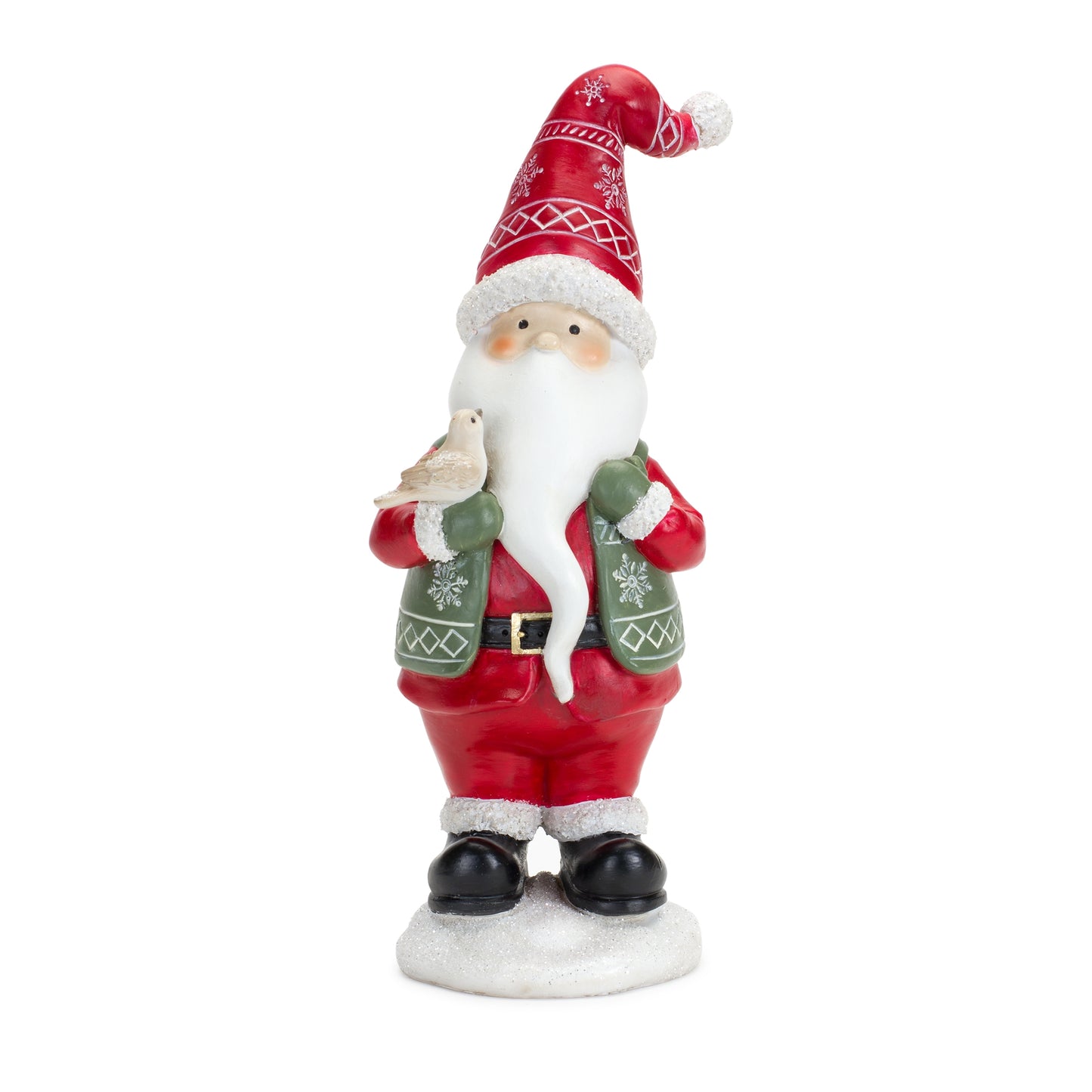 Santa (Set Of 2) 8.5"H Resin