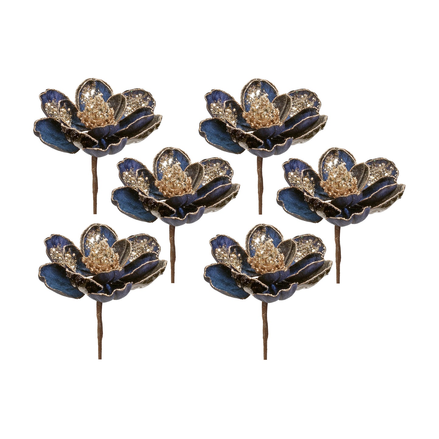 Magnolia Stem (Set Of 6) 28"H Velvet