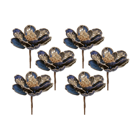Magnolia Stem (Set Of 6) 28"H Velvet