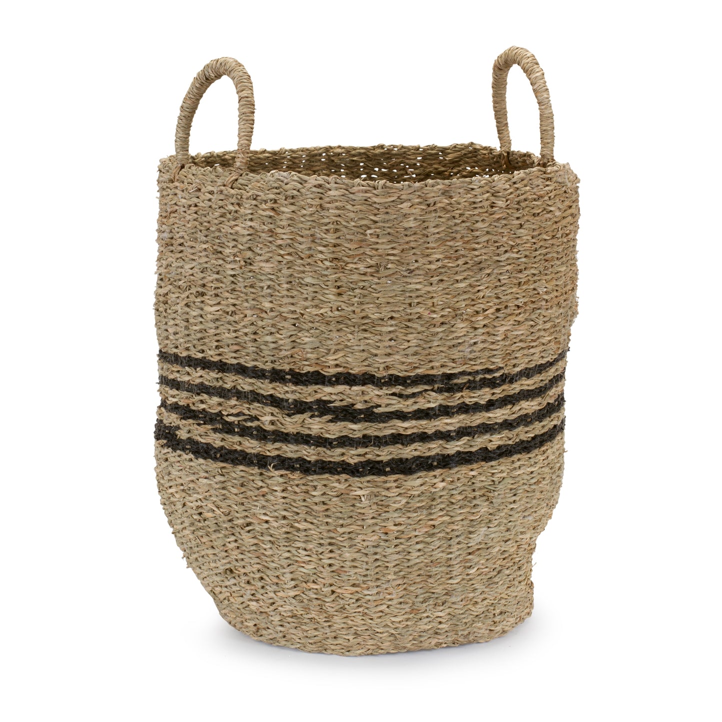 Basket (Set Of 2) 13"D x 14"H, 13.5"D x 15"H Seagrass