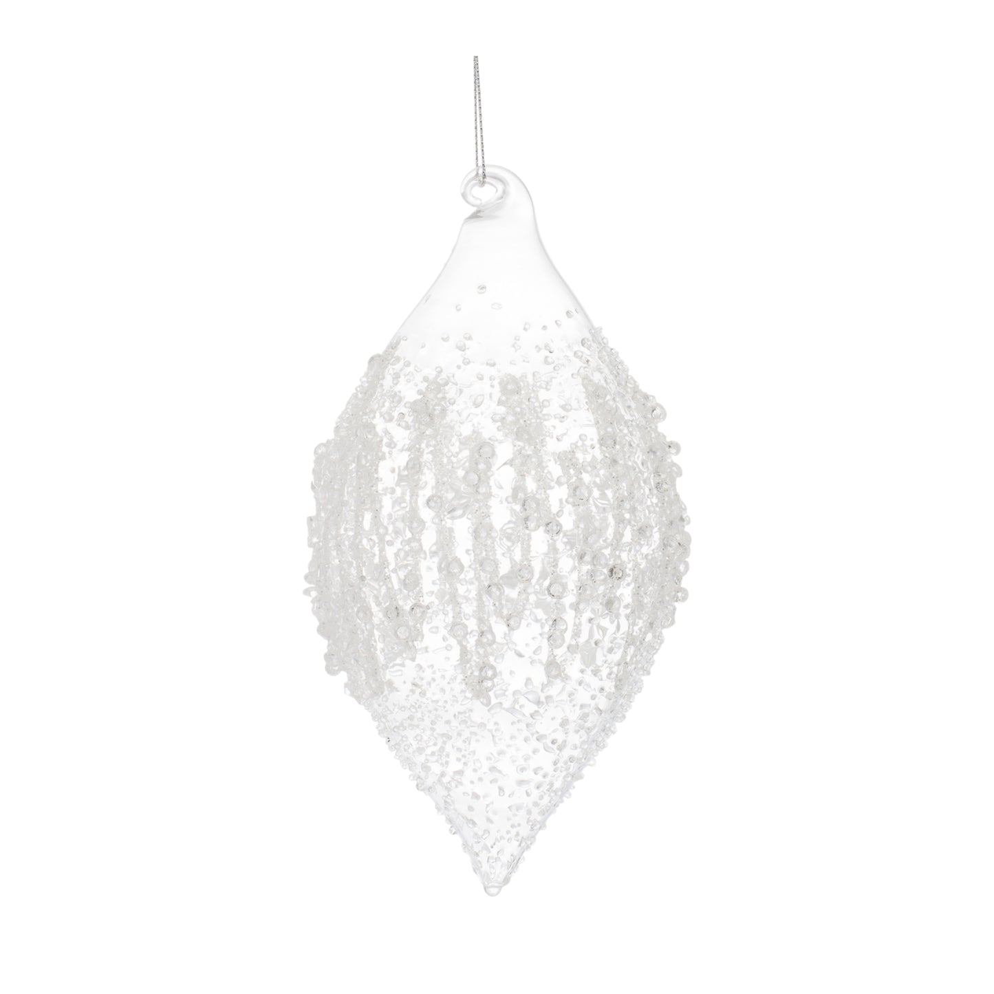 Ornament (Set Of 6) 5"H, 6.25"H Glass
