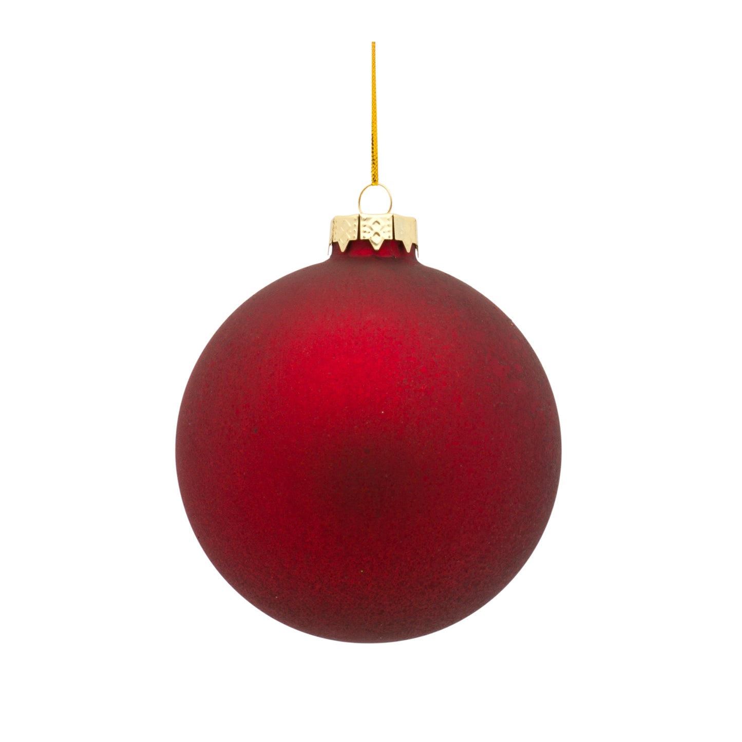 Ornament (Set Of 6) 4.75"H, 6.25"H Glass