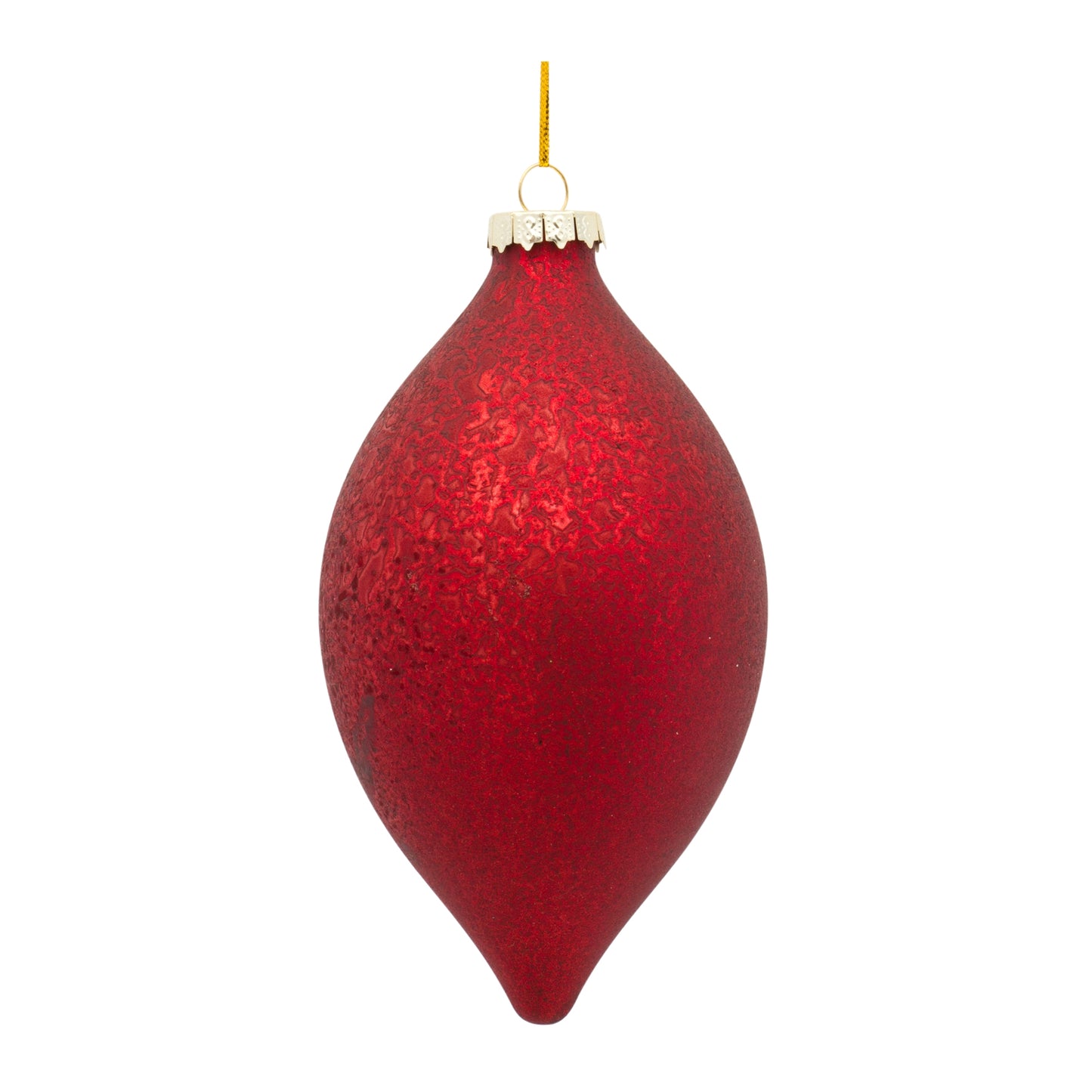 Ornament (Set Of 6) 4.75"H, 6.25"H Glass