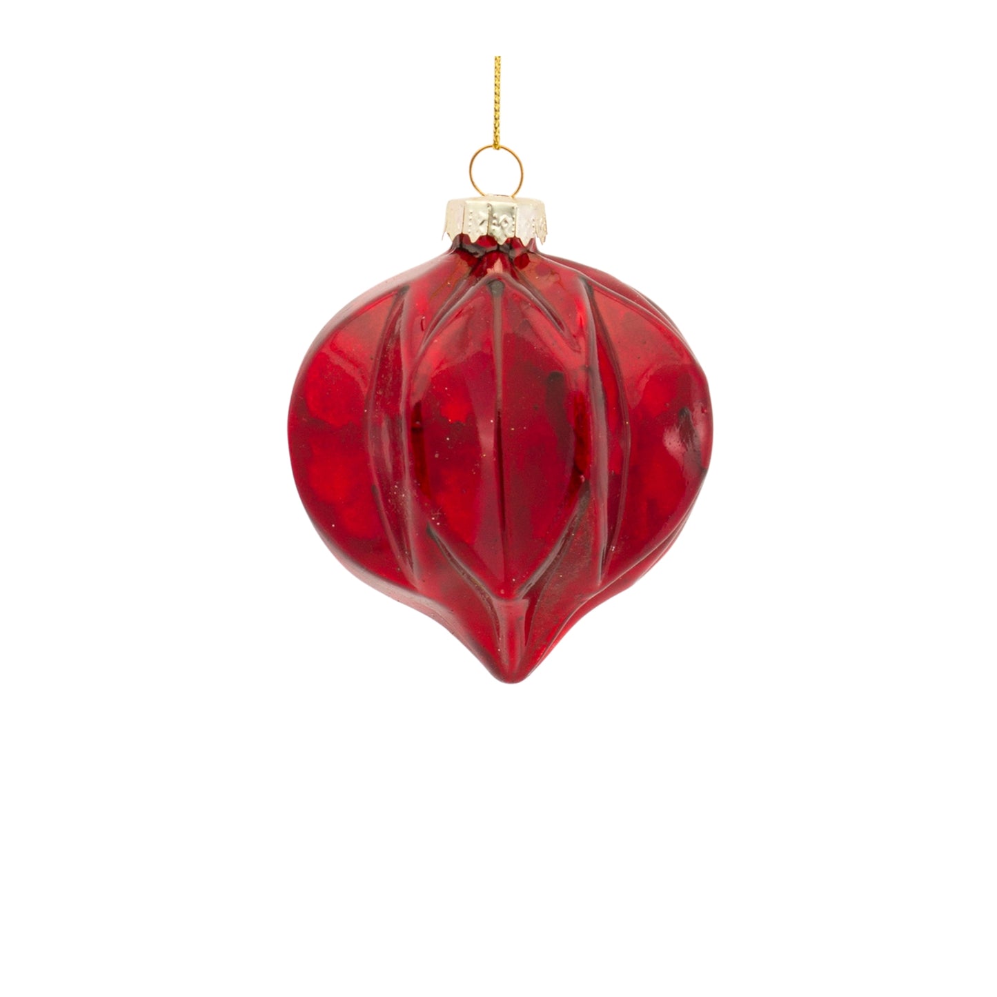 Ornament (Set Of 6) 3.25"H, 4"H, 5.5"H Glass