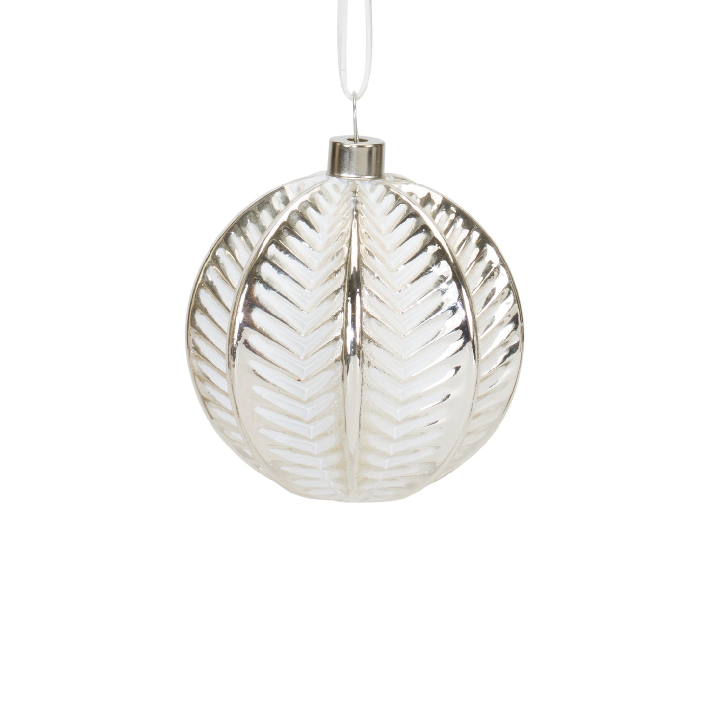 Ornament (Set Of 6) 4"H, 5.5"H Glass