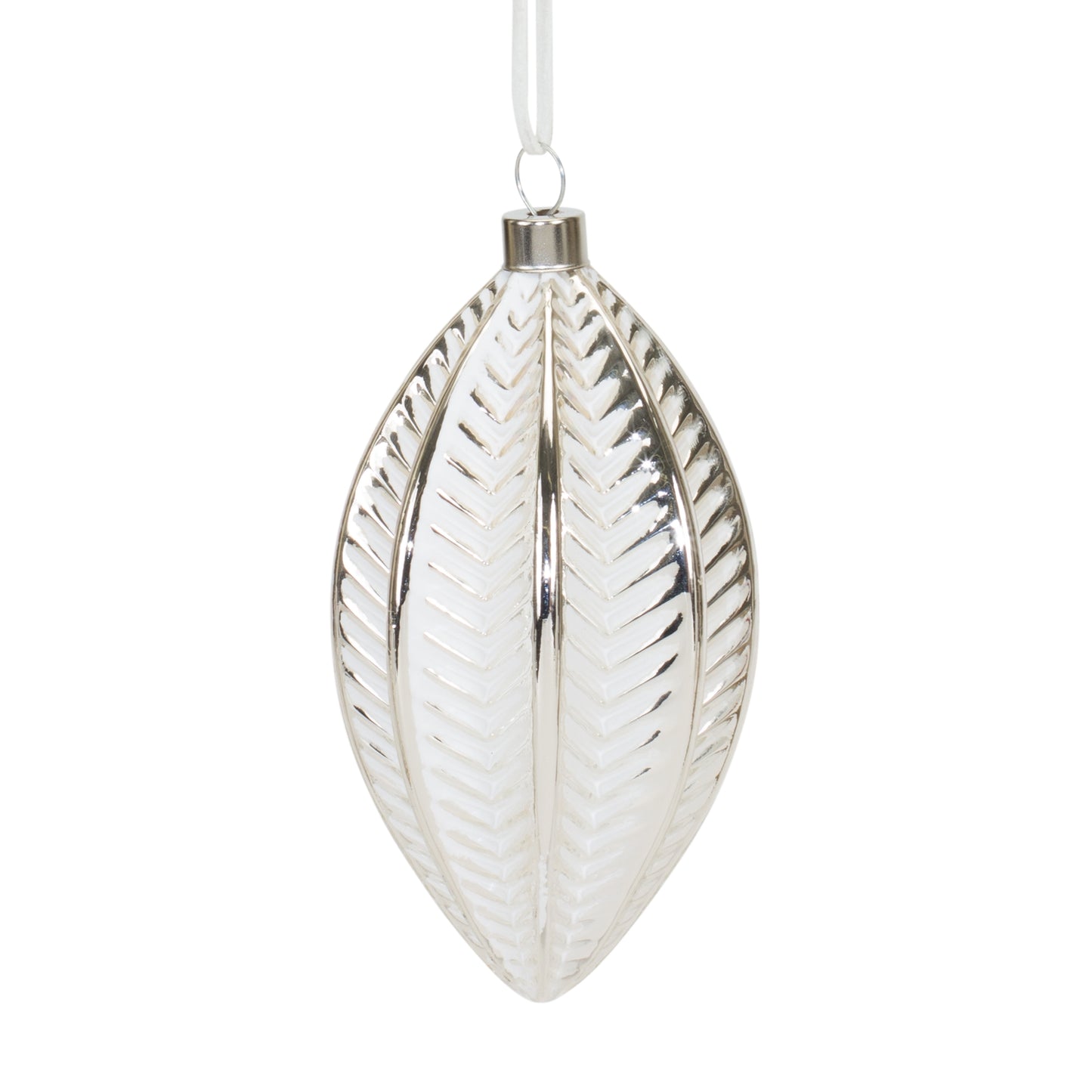 Ornament (Set Of 6) 4"H, 5.5"H Glass