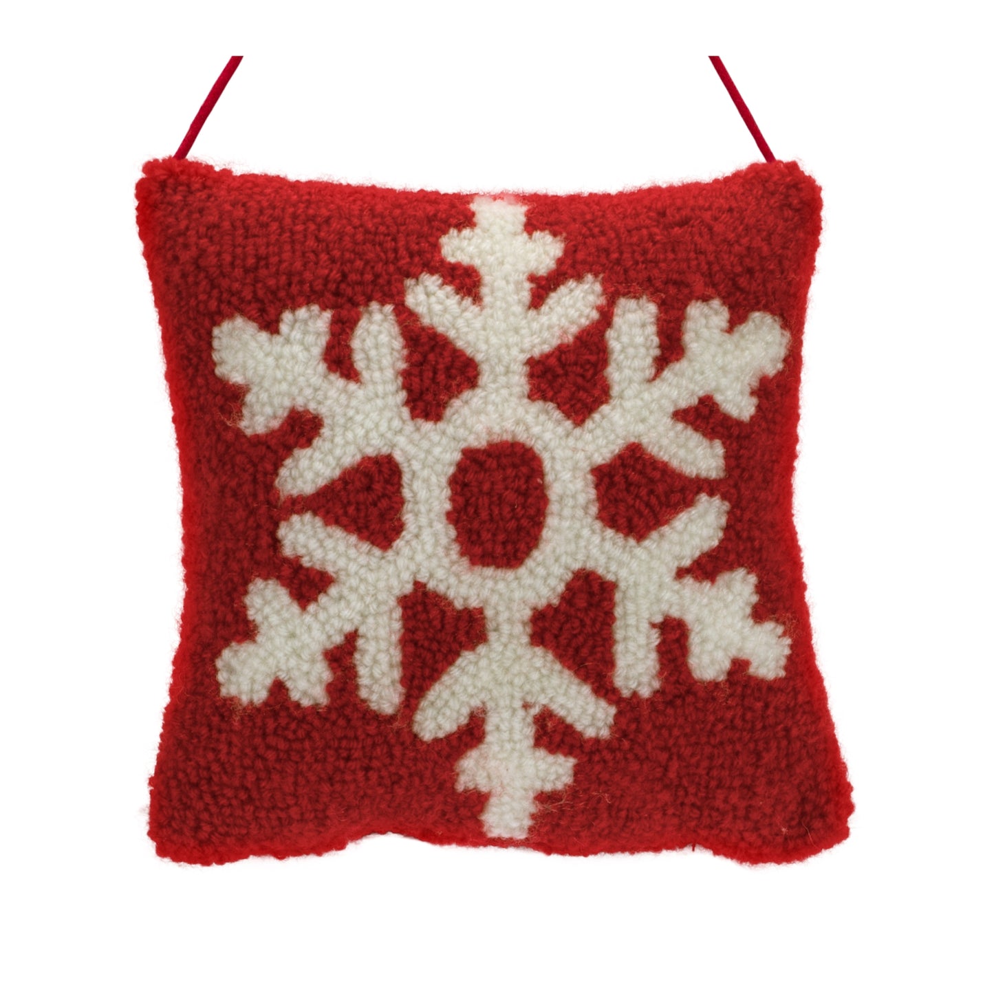 Mini Pillow Ornament (Set Of 2) 7.5"Sq, 9.25"L x 5.75"H Polyester