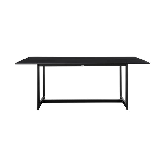 Grand Outdoor Patio Dining Table in Aluminum
