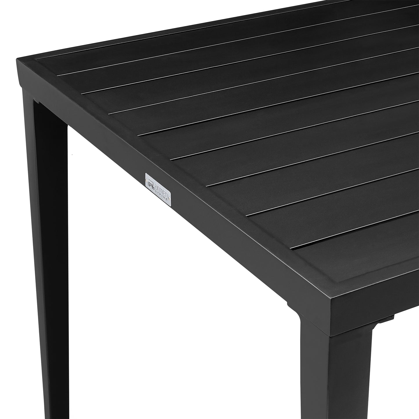 Aileen Outdoor Patio Dining Table in Aluminum