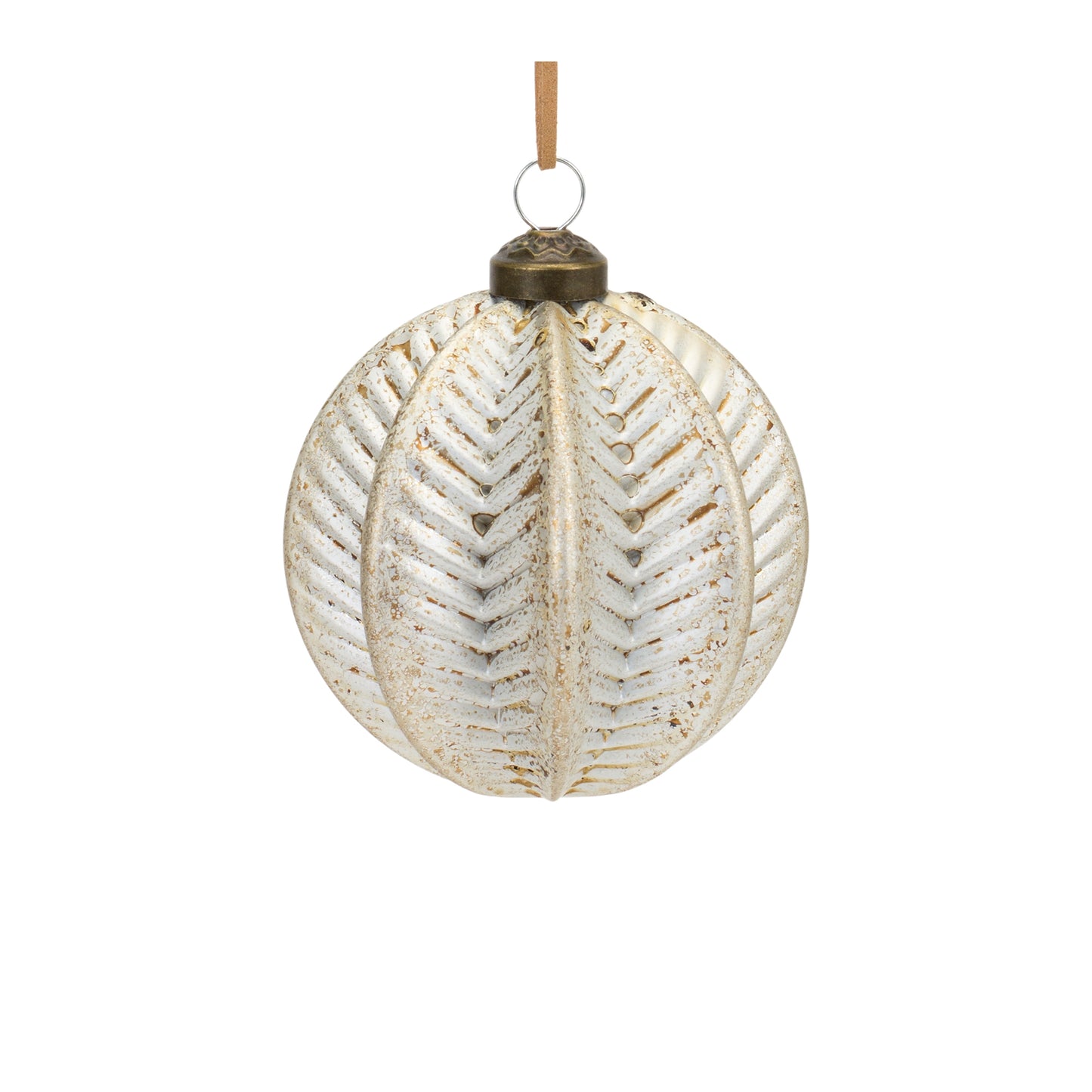 Ornament (Set Of 6) 4.5"H, 5.25"H Glass