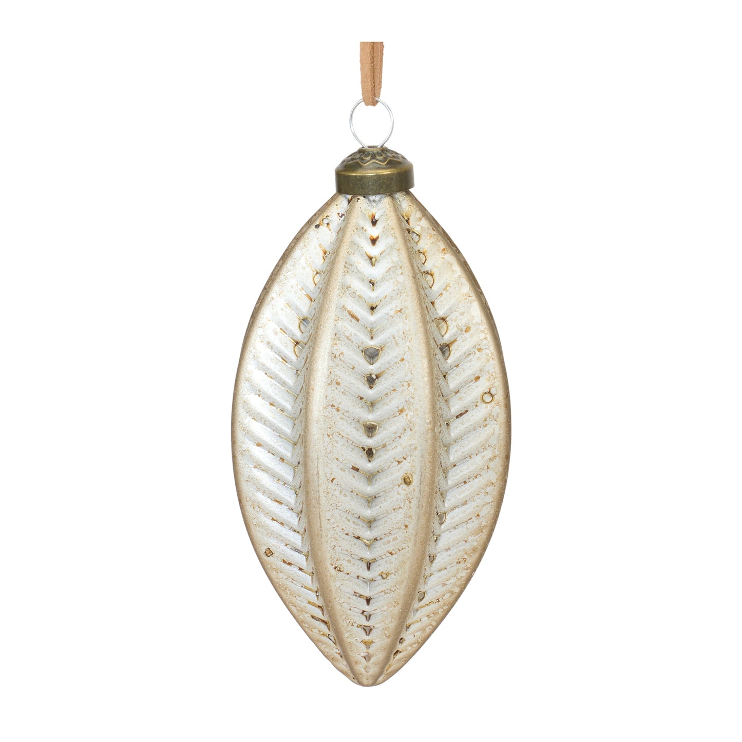 Ornament (Set Of 6) 4.5"H, 5.25"H Glass