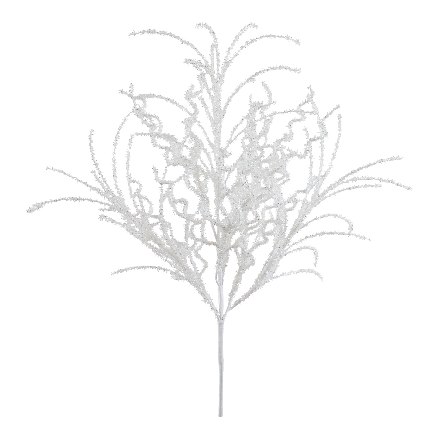 Glitter Bush (Set Of 6) 24"H Plastic
