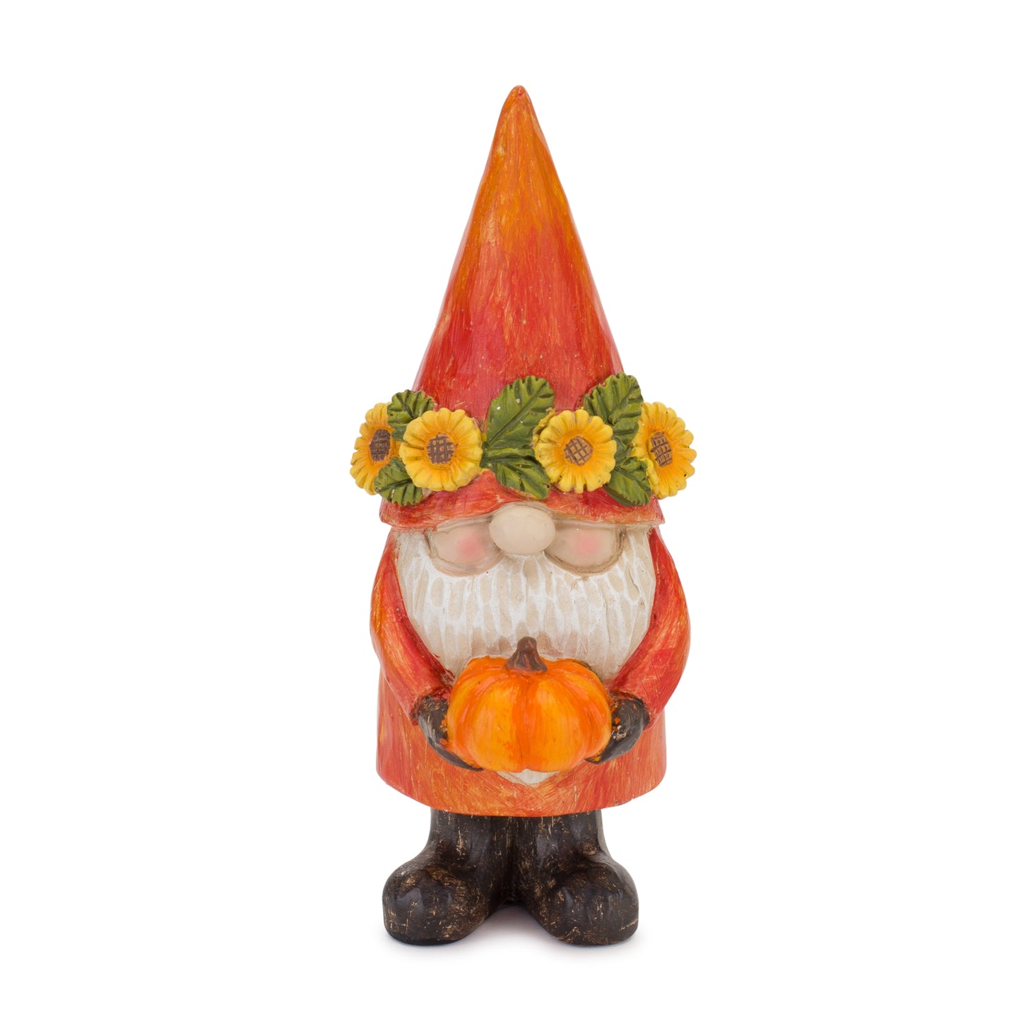 Fall Gnome (Set Of 4) 6"H Resin