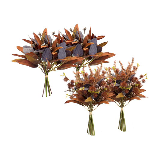 Fall Bundle (Set Of 4) 13.75"H, 17"H Polyester