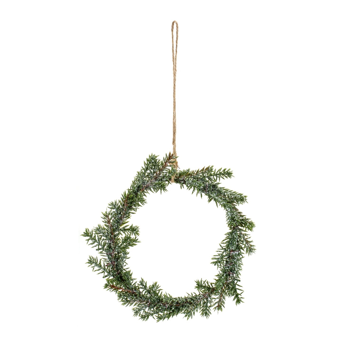Pine Wreath (Set Of 6) 7.5"D Plastic