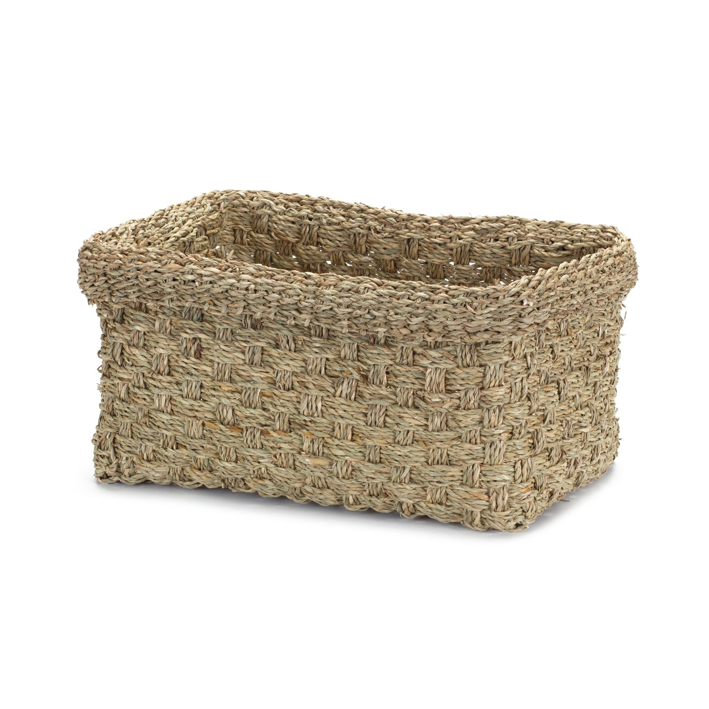 Basket (Set Of 3) 14.25"L x 8"H, 16.5"L x 8"H, 17.75"L x 8"H Seagrass