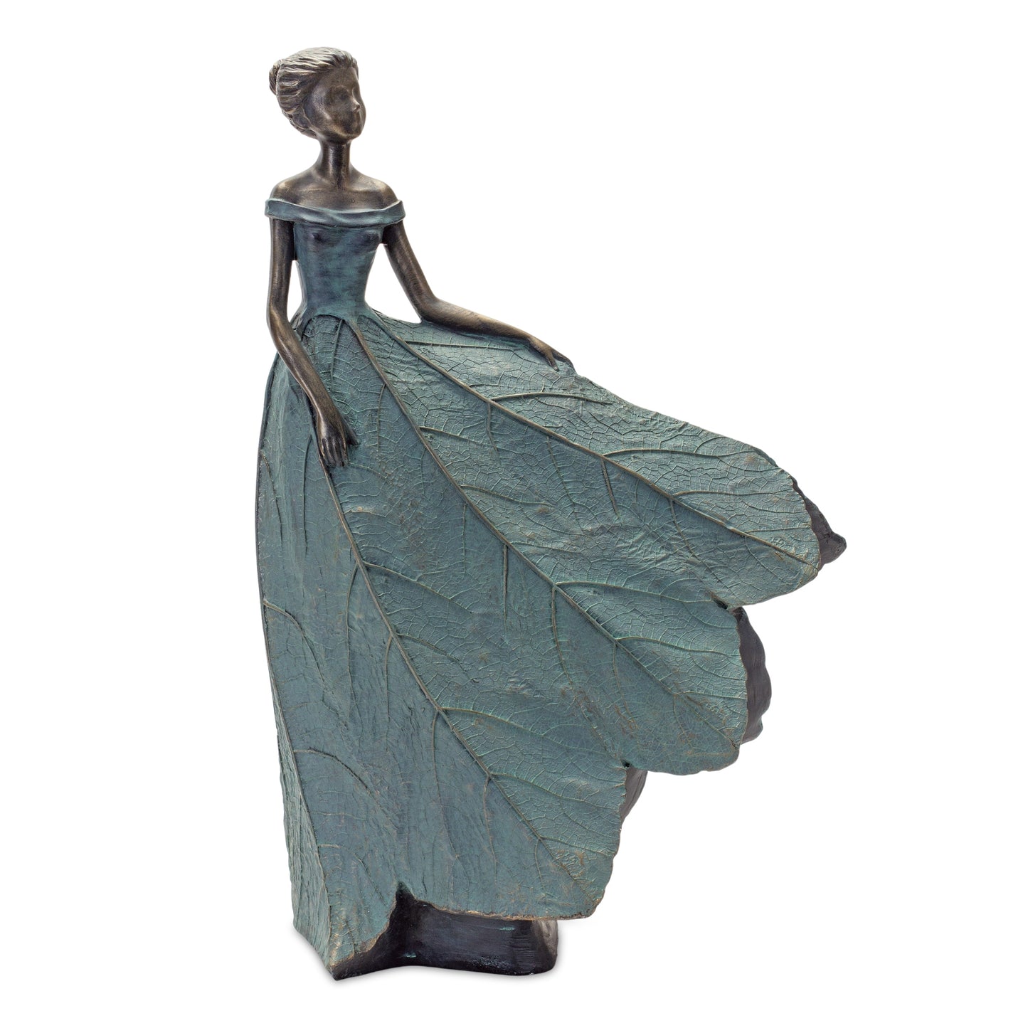 Garden Figurine (Set Of 2) 19.25"H, 21.25"H Resin