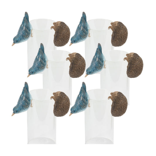 Pot Climber (Set Of 12) 3"H, 4"H Resin