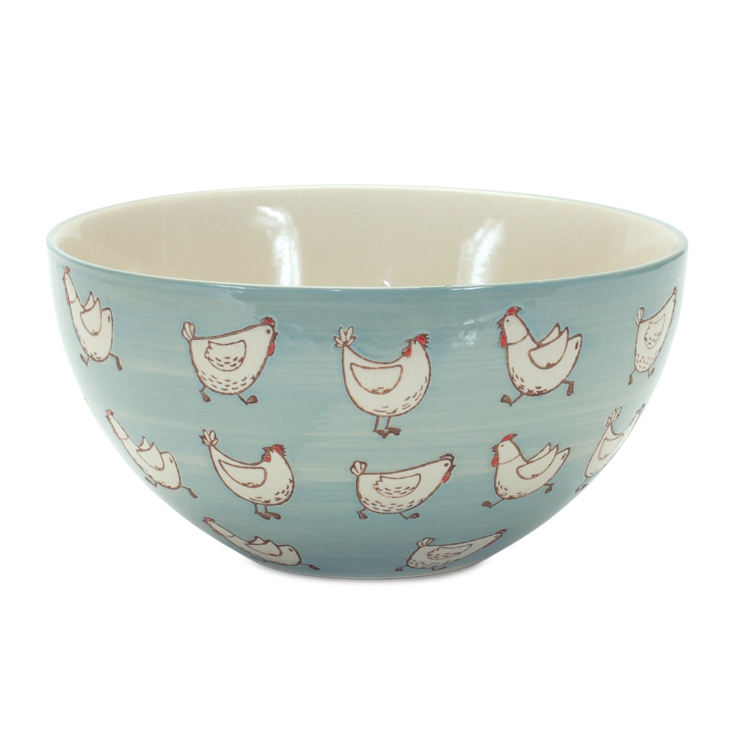 Bowl (Set Of 3) 3.25"D x 2"H, 5.25"D x 3"H, 7"D x 4.75"H Stoneware