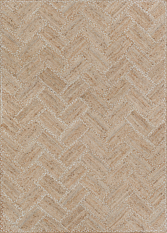 Couristan Nature's Elements Garden Path Natural-Ivory Rug 2' x 3'