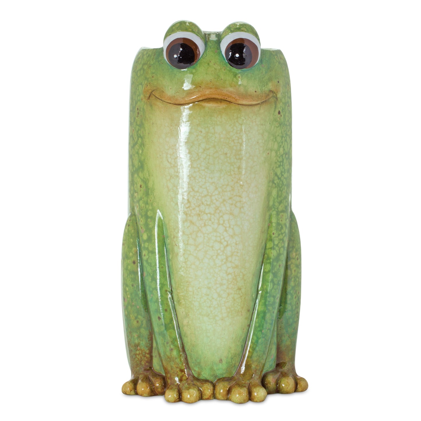 Frog Planter (Set Of 2) 5"D x 9.75"H Terra Cotta