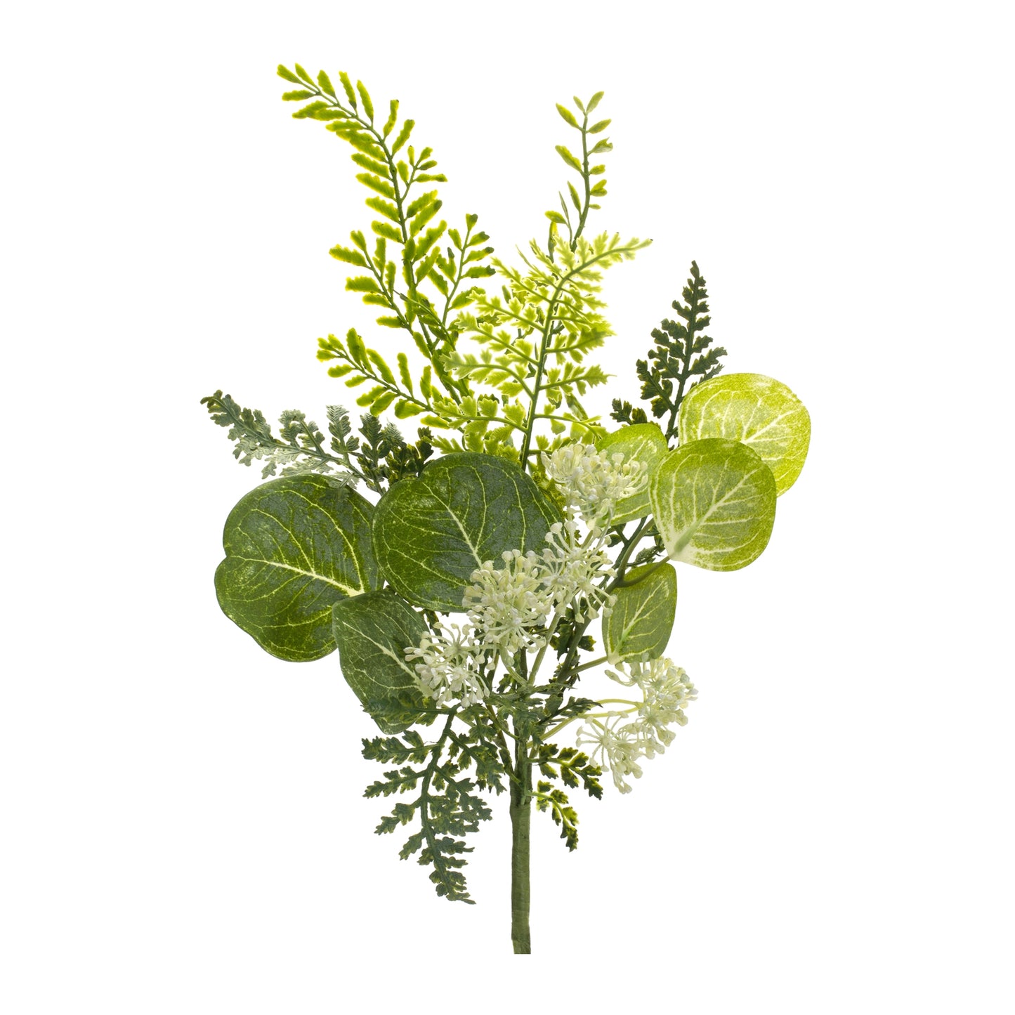 Queen Anne And Foliage Spray (Set Of 6) 21.5"H Polyester