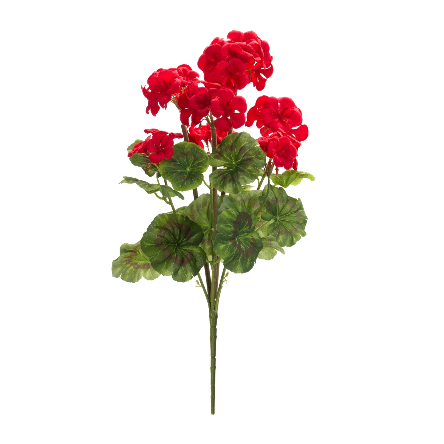 Geranium Bush (Set Of 6) 18"H Polyester
