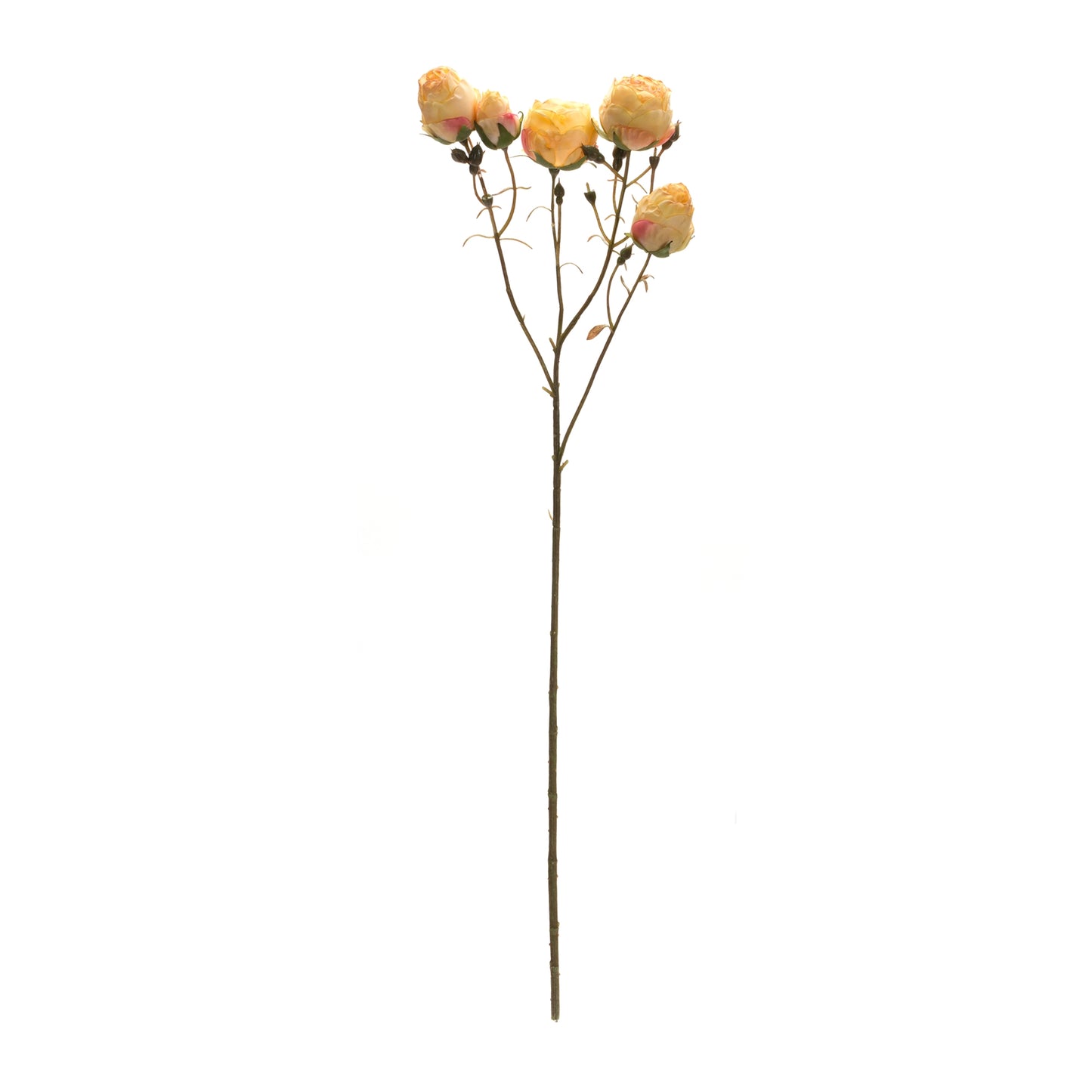 Rose Spray (Set Of 6) 22"H Polyester