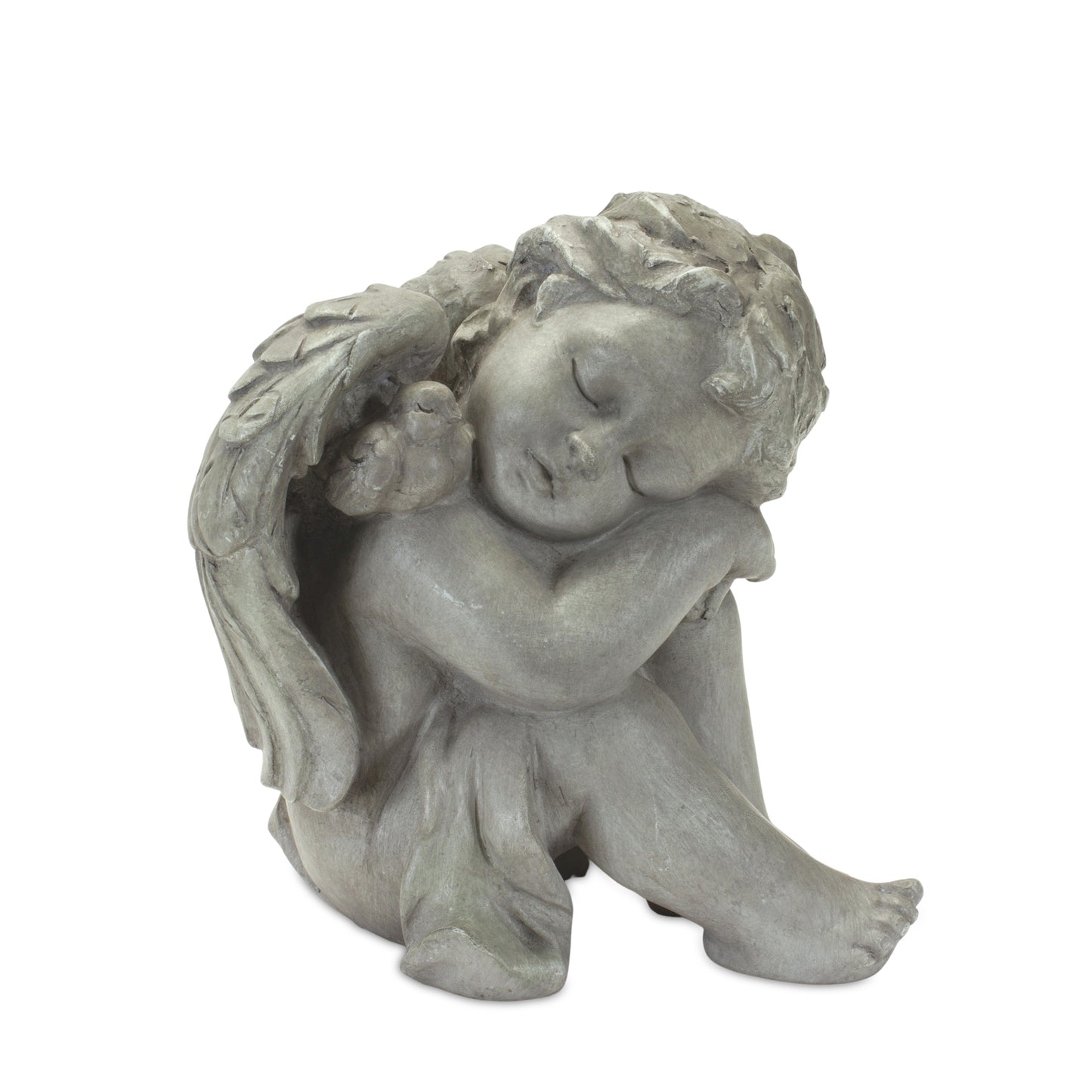 Cherub (Set Of 2) 8"H, 10"H Resin