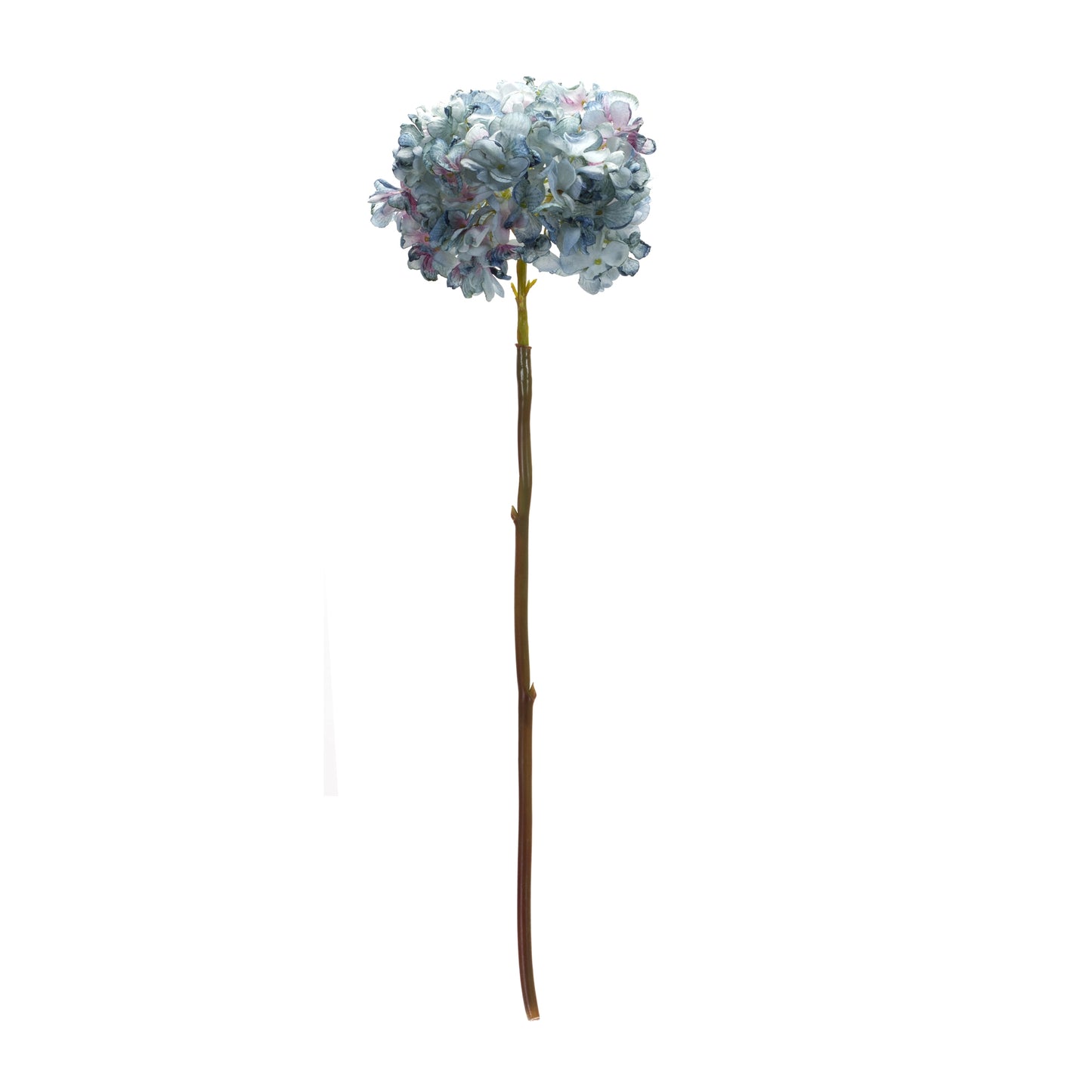 Hydrangea Stem (Set Of 6) 23"H Polyester, Blue