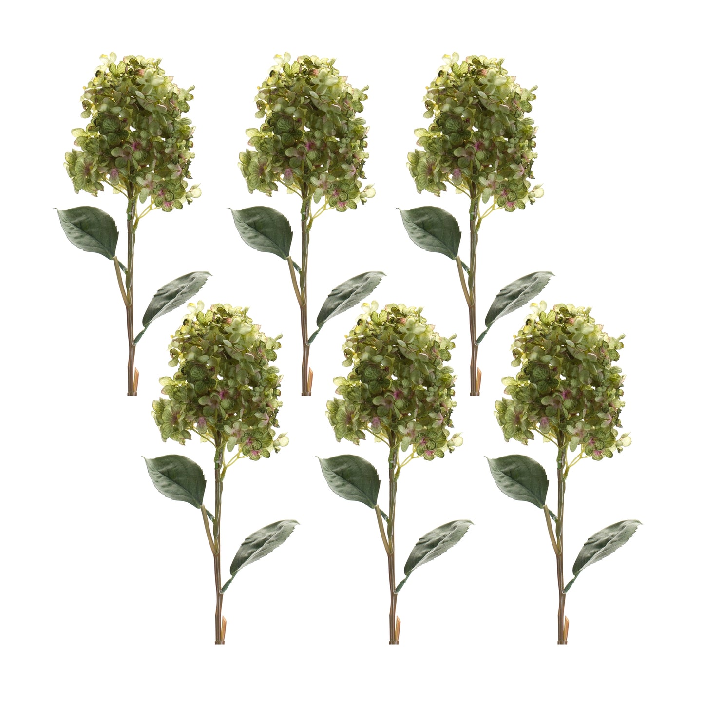Hydrangea Stem (Set Of 6) 34"H Polyester