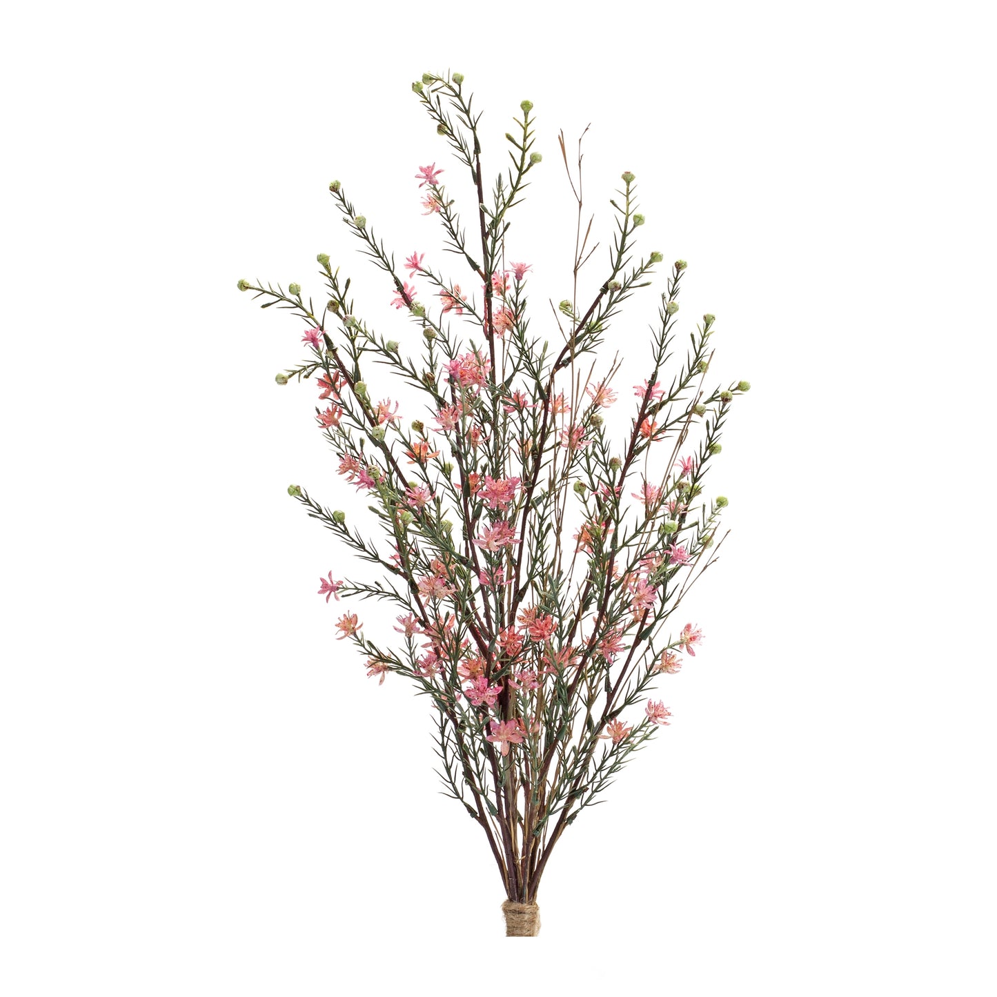 Leptospermum Bundle (Set Of 6) 26.25"H Plastic, Green, Pink