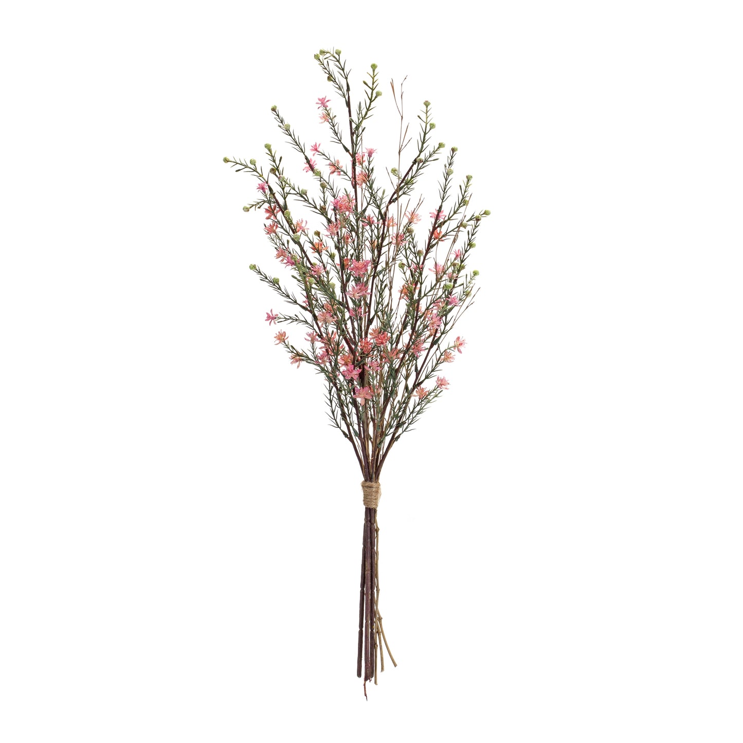 Leptospermum Bundle (Set Of 6) 26.25"H Plastic, Green, Pink