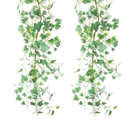 Mixed Ivy Garland (Set Of 2) 5'L Polyester