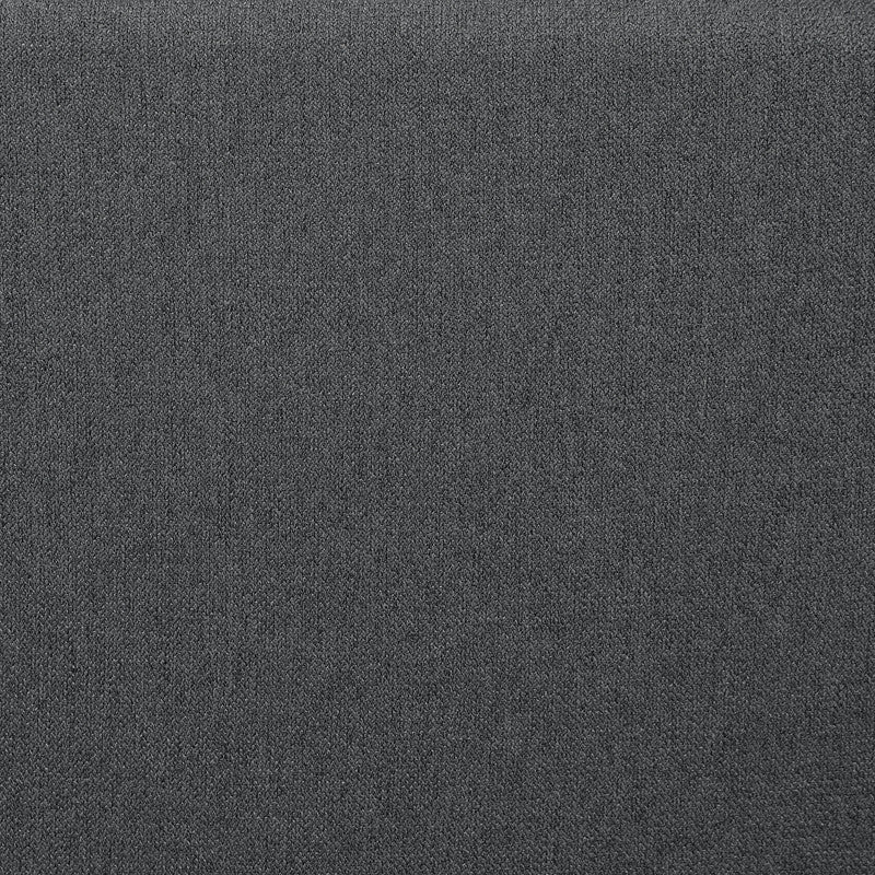 Huckleberry Dark Gray Linen Accent Chair Storage Ottoman and Folding Side Table