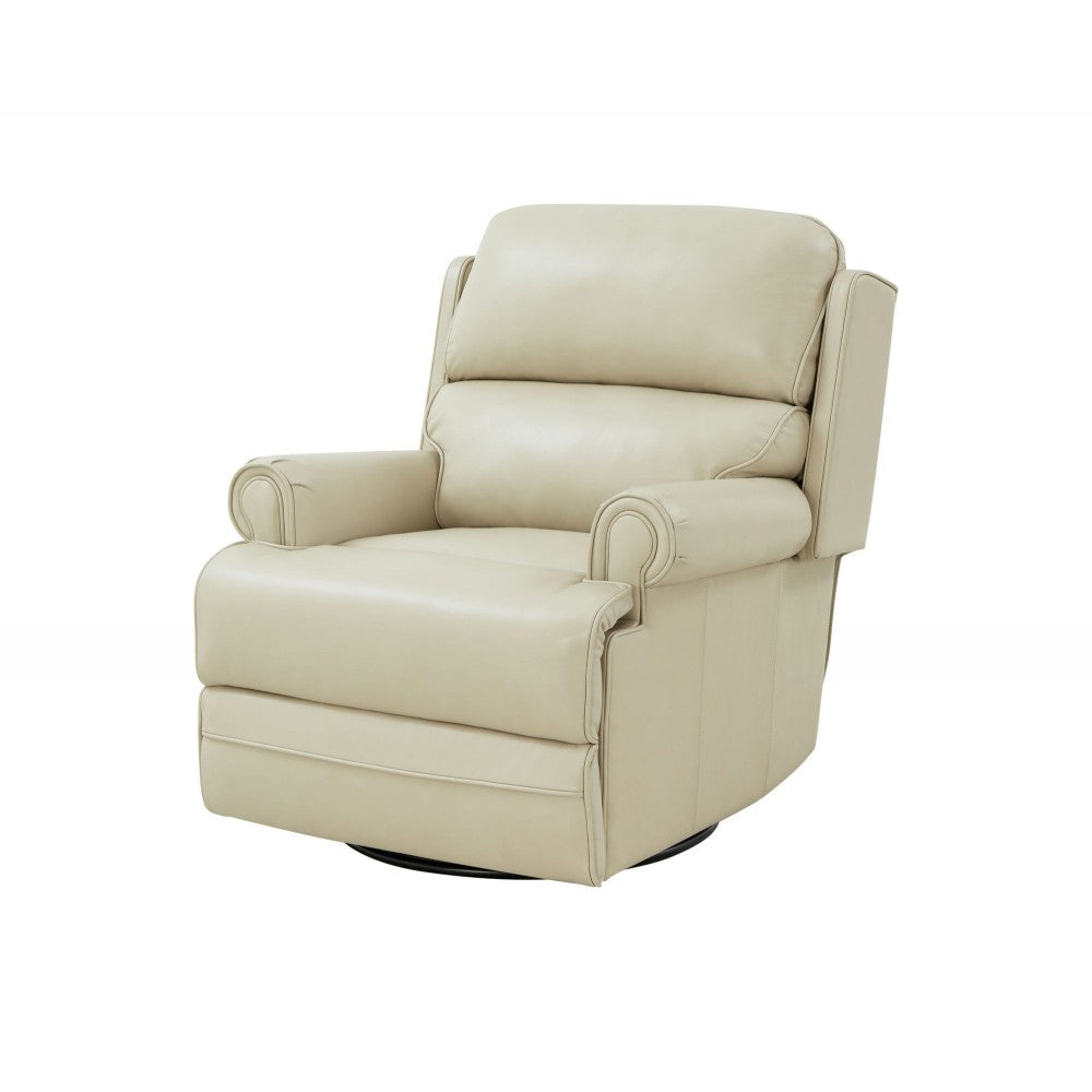 8P-1117 The Club Swivel Glider Recliner, Barone Parchment